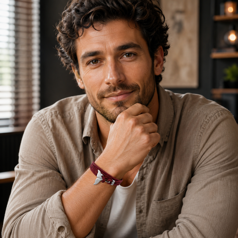 TideBond™ Ocean-Inspired Whale Tail & Anchor Bracelet – For Hearts That Drift Together