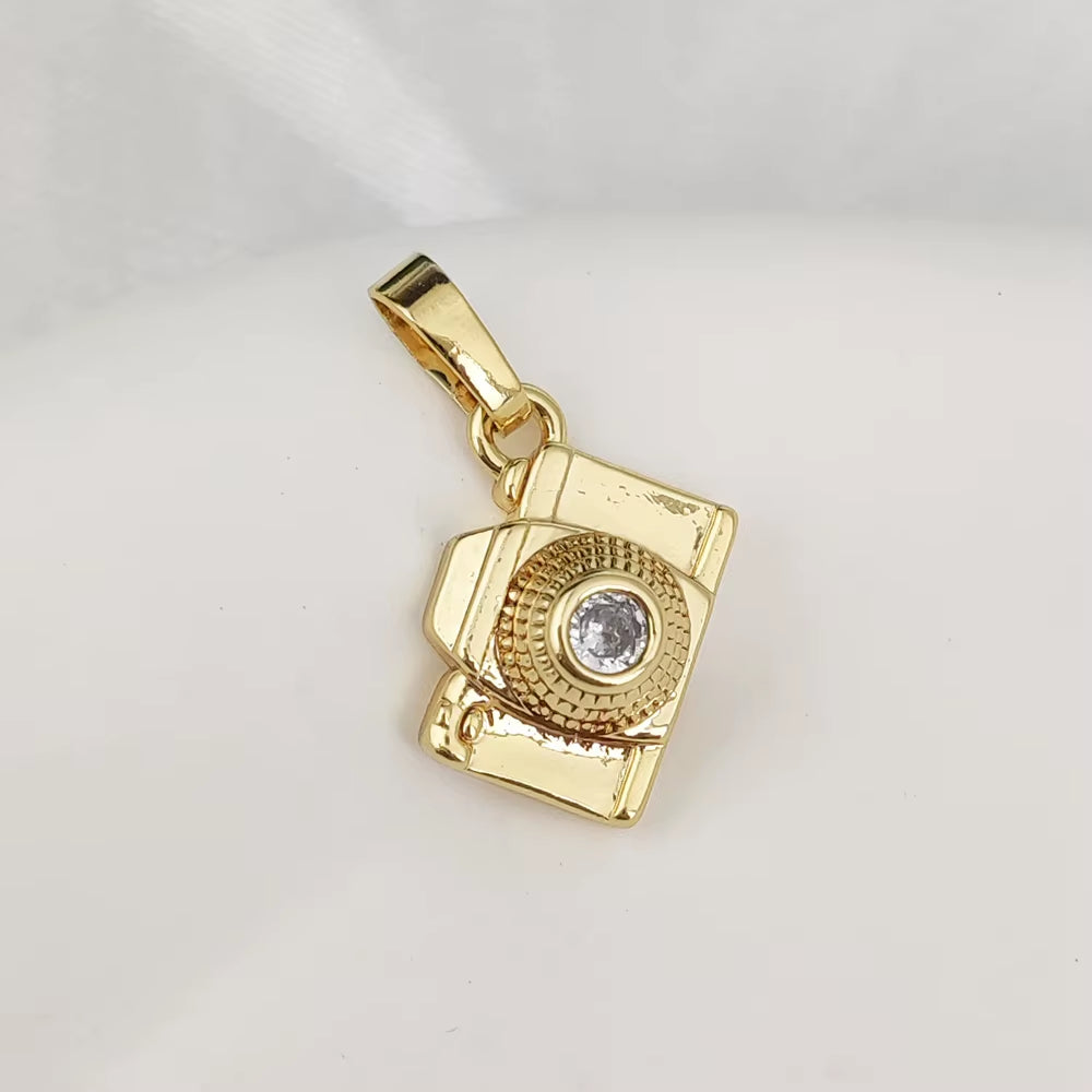 Golden Muse Charm Pendants – Personalized Sparkle with a Playful Twist